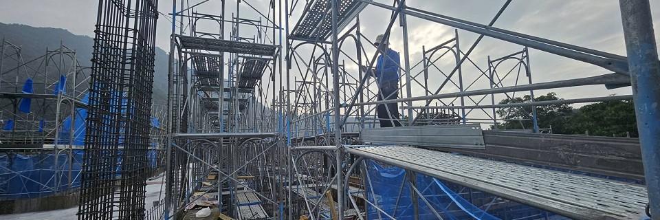 屏東鷹架搭建前的安全檢查