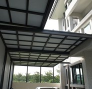 中空板採光罩材質，隔音隔熱